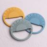 Buy cheap Cute Shape Food Grade Silicone Baby Teether BPA Free Silicone Teether 9*9*0.7cm from wholesalers