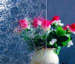 Clear Kasumi Figured Glass 3mm,4mm,5mm,6mm tempered float glass
