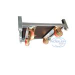 50kg Capacity Plywood Dutch Flower Trolley PU Wheel 1350*565*1900mm