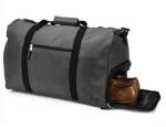 Carry On 600D Waterproof Luggage Bag Grey With Shoe Pouch