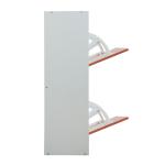 Wooden Entryway Storage Home Shoe Cabinet Particle Board L60*W24*H80CM