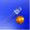 Buy cheap Throughhole 5mm 45deg 0.5W 590nm Yellow Color 30000mcd Super Bright For Guide Arrow Light from wholesalers