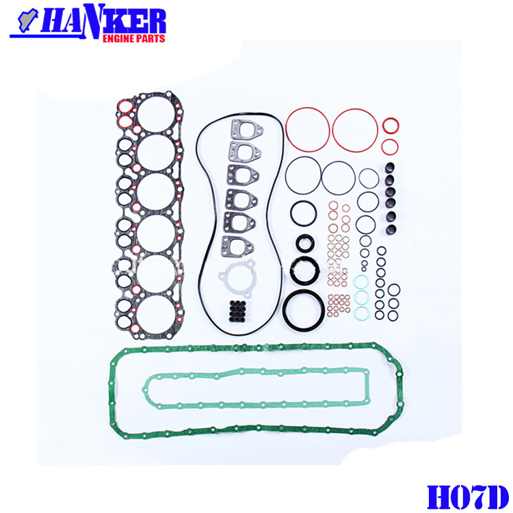 H07D Complete Full Cylinder Head Gasket Kit 04010-0566