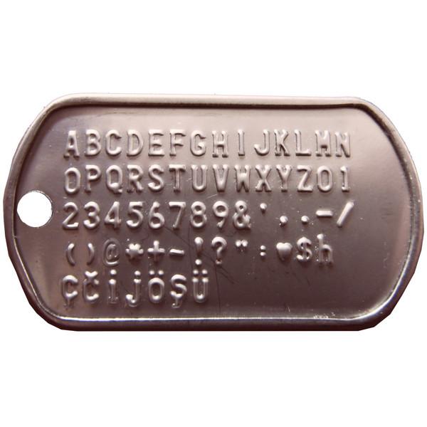 Buy cheap turkish Dog tag military tag embosser from wholesalers
