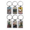 Buy cheap Resin Epoxy Photo Metal Keychain Ring Holder OEM ODM Acceptable from wholesalers