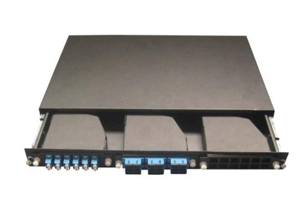 Buy cheap 19inch Rack Mounted MPO Patch Panel , 3pcs MPO Casstte Module from wholesalers