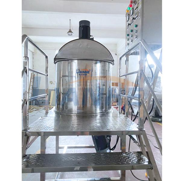 Buy cheap 500L Liquid Buttom Homogenizer Emulsifier Mixer Single Layer from wholesalers