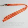 Buy cheap Luxury nylon lanyard with metal coin decoration, metal coin lanyards from wholesalers