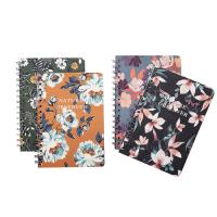 Buy cheap 60gsm-400gsm Custom Printed Spiral Notebooks Stationary A5 Wire Binding Note product