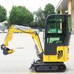 Buy cheap Farmland 1.5t Mini Digger Digging Equipment Garden Crawler Mounted Hydraulic from wholesalers