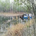 keda berky aquatic weed harvester stainless chain fuel consumption water plants