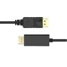 Buy cheap Communication PVC Jacket 5.5mm 500mm HDMI To DP Cable from wholesalers
