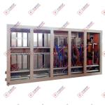 Energy Saving Compact Aluminum Melting Induction Furnace Long Life
