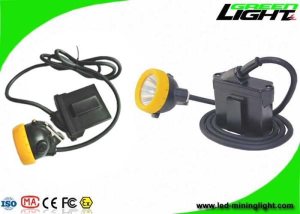 Explosion Proof LED Miners Helmet Light IP68 7.8Ah Li - Ion Battery 10000lux
