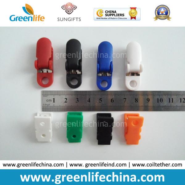 Buy cheap Custom Colours Fashion Plastic Office ID Badge Clips Good Fastener Clip Accessory for Holding from wholesalers