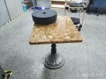 Industrial Bistro Table Base Cast Iron Powder Coating Tulip Table Base