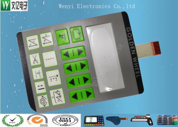 Buy cheap Clear LCD Window Embossing Membrane Switch Keypad With High Glossy from wholesalers