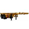 Buy cheap 2 Axles Skeletal Container Semi Trailer T700 40ft Container Chassis from wholesalers