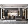 Buy cheap Modern Kitchen Cabinet With Acrylic Lacquer / PVC Membrane Plywood Door Panel from wholesalers