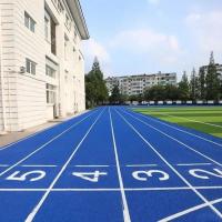 Buy cheap IAAF Blue Sandwich Synthetic Running Track 13mm Thickness product