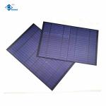 ZW-340220 Black PET Photovoltaic Solar Panel 18V Lightweight Thermal Solar Panel