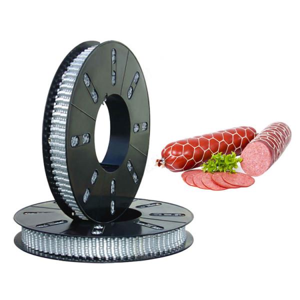 Buy cheap Wall Clamp Heavy Duty Reel R Shape Sausages Clips Food Standard Packaging 8000Numbers/Roll from wholesalers