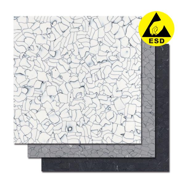 Buy cheap Commercial ESD Rubber Mat Operation Room Antistatic Vinyl PVC Floor Tiles Roll from wholesalers