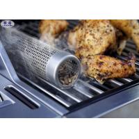 Buy cheap Pellet 12" / 6“ Smoking Tube For BBQ , Corrosion Resistant Perforated Metal product