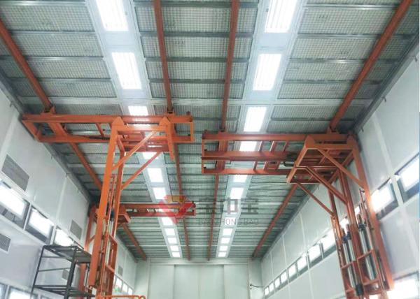 Buy cheap Hanging Style 3D Lift Bus Paint Booth Lifting Working Platform For Paint Line from wholesalers