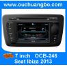 Buy cheap Ouchuangbo Car DVD Navi Multimedia System For Seat Ibiza 2013 S100 3GWifi Digital TV from wholesalers