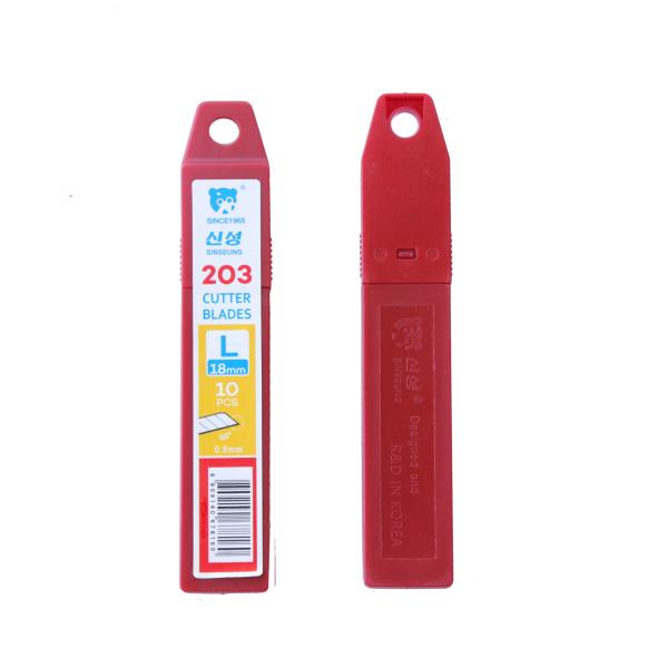 Buy cheap Replace Snap Off Blade Knife 18mm 60 Degrees Angle 0.5mm from wholesalers