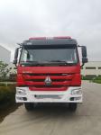 HOWO Dry Powder Fire Truck DCP Foam Combination For Emergency Rescue