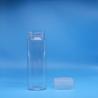 Buy cheap Snack Candy Clear Square Wide Mouth Food grade PET Plastic Jars Screw Top Lids from wholesalers