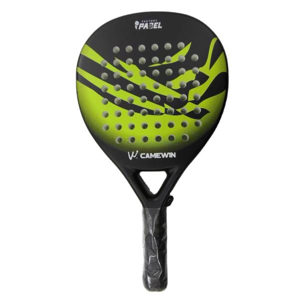 Buy cheap Round Shape Padel Tennis Racket 50% Carbon 38mm Custom Sports Accessories from wholesalers