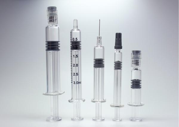 Buy cheap Sterile Injection Disposable Glass Syringes 1ml 2ml 3ml 5ml Capacity from wholesalers