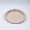Buy cheap Environmental Protection Sturdy Biodegradable Bagasse Plates Bagasse Pulp Products from wholesalers