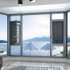 Buy cheap Modern Design Hanging Curtain Type Aluminum Black Casement Windows for European Style from wholesalers