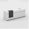Buy cheap 1100Hmm White Office Reception Desk 78.7 Inch With Reception Counter from wholesalers