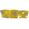 Buy cheap 3- M6 Diamond Floor Pads Concrete Flooring Grinding Shoes / Discs Long Life from wholesalers