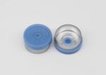 13mm Light Blue Smooth Flange Injection Pharmaceutical Flip Off Cap