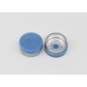 Buy cheap 13mm Light Blue Smooth Flange Injection Pharmaceutical Flip Off Cap from wholesalers