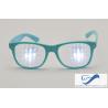 Buy cheap Party Plastic Frame 3D Diffraction Glasses , Durable Rainbow Prism Glasses from wholesalers