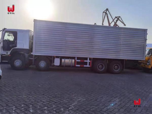 Buy cheap HOWO 8X4 Wing Van Truck Wingspan Heavy Duty Cargo Truck Sinotruck from wholesalers