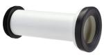 Black And White Toilet Straight Connector Rear Wall Shifter Tube Long Lifespan