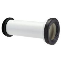 Buy cheap Black And White Toilet Straight Connector Rear Wall Shifter Tube Long Lifespan product