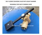 Fh-Cb/T3778-99 Bronze Weighted Lever Valve Sounding Self Closing Dn50 Sounding