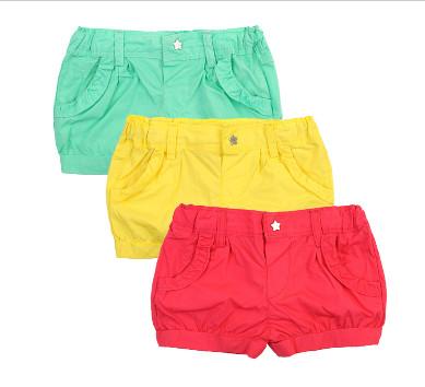 Buy cheap Cute Candy Color Baby Girl Pants Shorts Newborn Baby Girl Boutique Outfits from wholesalers