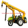Buy cheap Custom tractor mounted post hole digger machine for telegraph pole installation from wholesalers