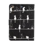 Ultra Slim Cat Cartoon PU Leather Magnetic Light Weight Cover Tablet Case For