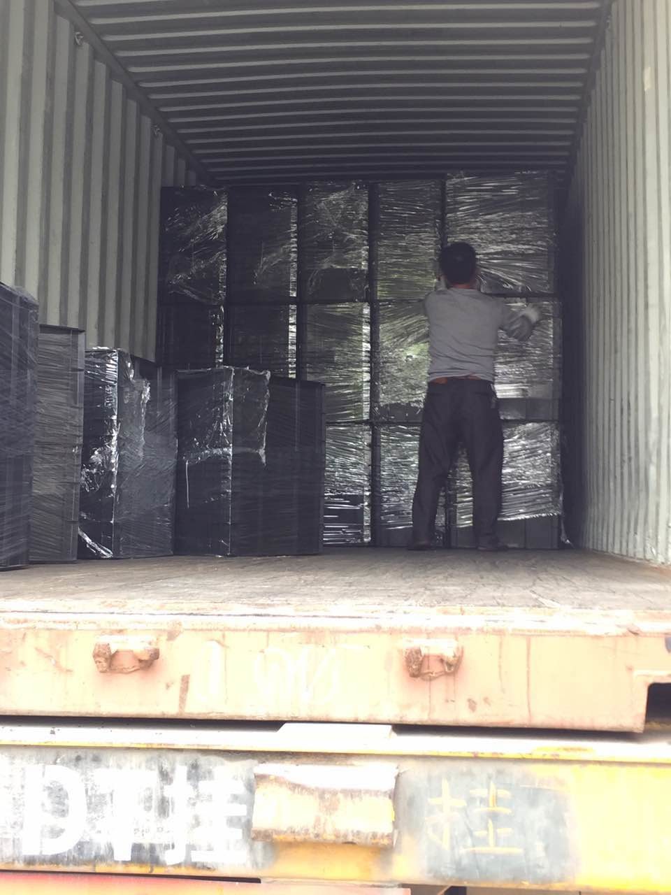 PP Conductive ESD Shipping Trays Reusable Recyclable EU Series For EPA areas